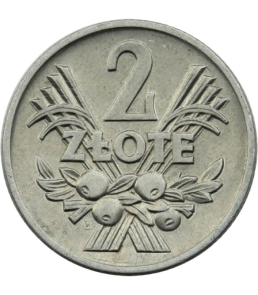 2 zł Jagody, 1958, stan 2+