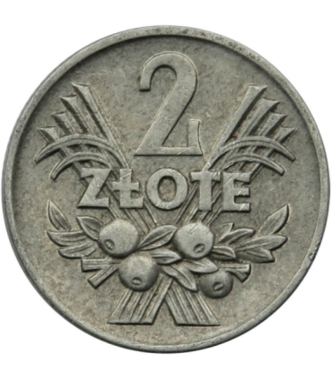 2 zł, Jagody, 1960, stan 2+