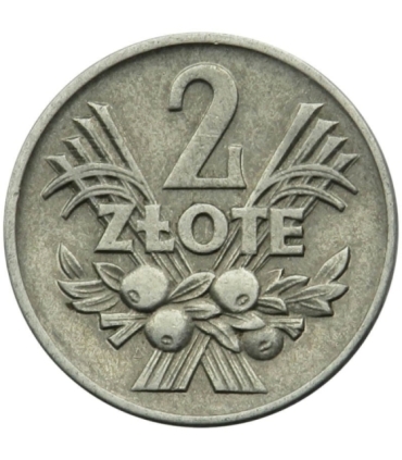 2 zł, Jagody, 1960, stan 2+