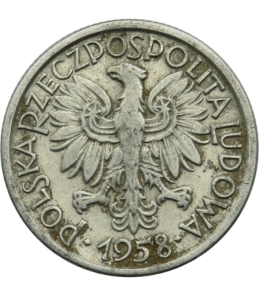 PRL, 2 zł Jagody, 1958, stan 3