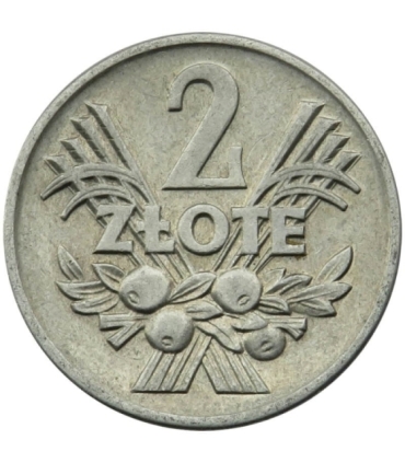 2 zł, Jagody, 1960, stan 2+