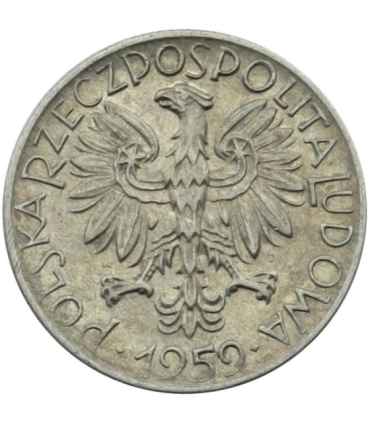 5 zł, Rybak, 1959, stan 3
