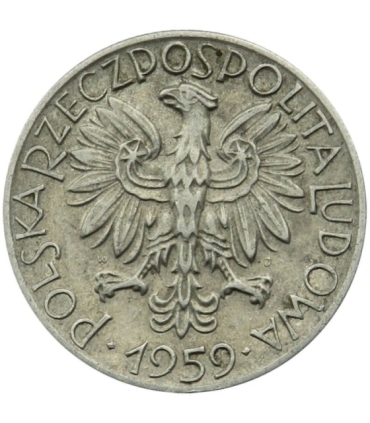5 zł, Rybak, 1959, stan 2