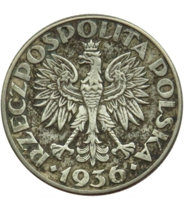 2 złote Żaglowiec, stan 2+