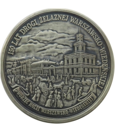 Medal 150 lat kolei na ziemiach polskich