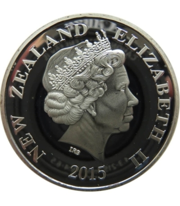 4 numizmaty srebrzone, Nowa Zelandia, 2015, Snoopy Fistaszki