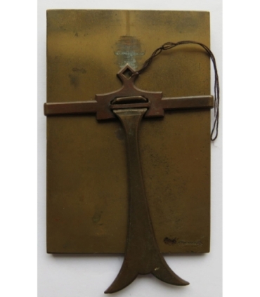 FRYDERYK CHOPIN, PLAKIETA, Mennica Państwowa, 1926