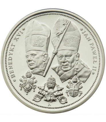 Polska, medal Jan Paweł II i Benedykt XVI, 2005