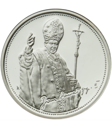 Polska, Jan Paweł II, 30 rocznica pontyfikatu, 2008, srebro Ag999
