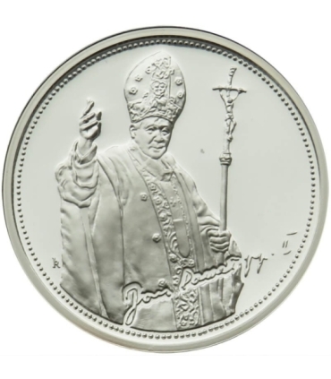 Polska, Jan Paweł II, 30 rocznica pontyfikatu, 2008, srebro Ag999