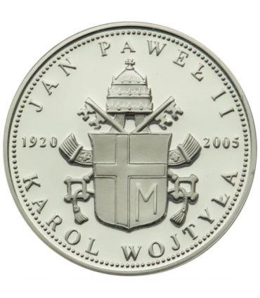 Polska, medal Jan Paweł II, Inauguracja pontyfikatu, 2008 r.