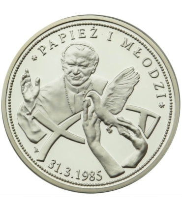 Polska, medal Jan Paweł II, Papież i młodzi, 2012 r.