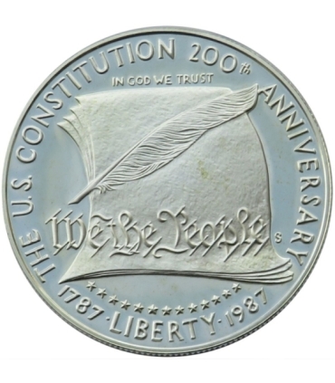 USA, 1 dolar 1987 S, Konstytucja, st. 1-