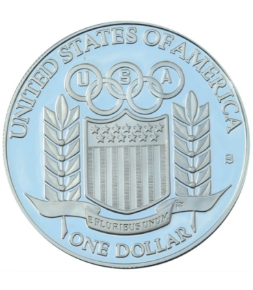 USA, 1 dolar, 1992, Igrzyska olimpijskie w Barcelonie, stan 2+