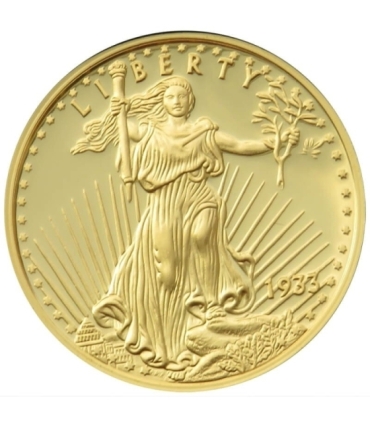 Replika, USA, 20 dolarów 1933, Double Eagle, 2012 r.