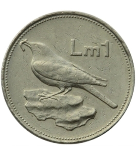 Malta 1 lira, 1986, stan 2-