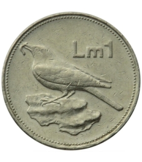 Malta 1 lira, 1986, stan 2-