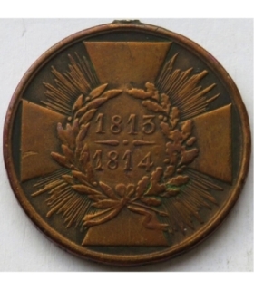 Medal za wojny napoleońskie 1813-1814, Prusy