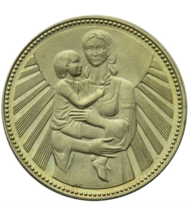 Bułgaria 2 lewy - 1300 lat Bułgarii - Matka i dziecko 1981