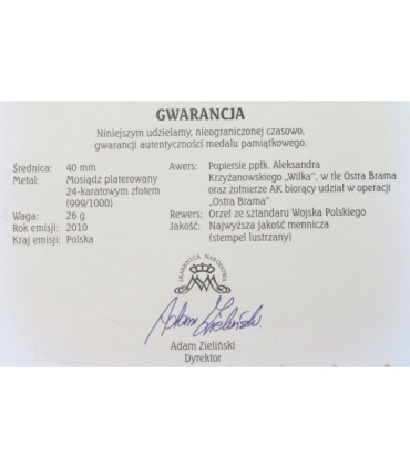 Medale Polacy na frontach II wojny światowej, 23 sztuki, certyfikaty, kaseta