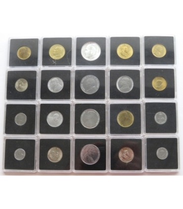 Pontyfikat Jana Pawła na monetach watykańskich, 20 sztuk i kaseta