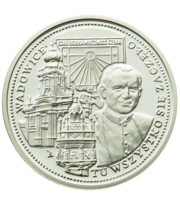 Polska, medal Jan Paweł II, Wadowice, 2005 r.