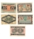 Banknoty zastępcze (notgeldy) Szczawno-Zdrój (Bad Salzbrun), 5 sztuk