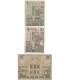 Banknoty zastępcze (notgeldy) Katowice, 3 sztuki, 1921