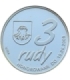 Numizmat Medal, 3 Rudy, Nowa Ruda, Srebro 500, 2009 r, nakład 500 szt.