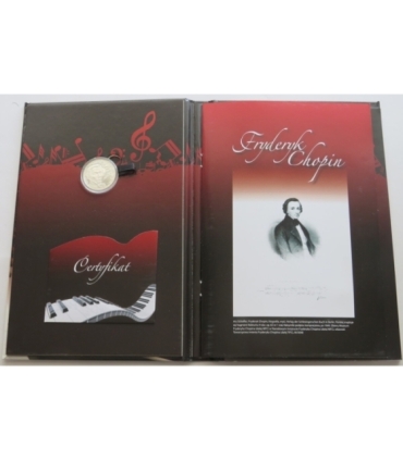 Medal, Wielcy kompozytorzy, Fryderyk Chopin, Srebro 0.925