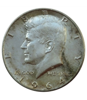 USA 1/2 dolara KENNEDY, 1964 srebro