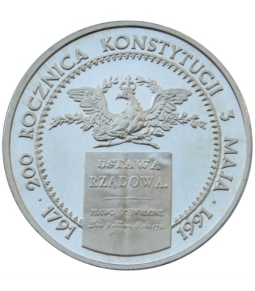 200.000 zł 1991, 200 rocznica konstytucji 3 maja