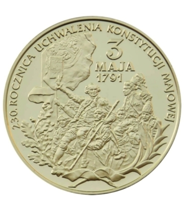 Medal konstytucja 3 maja, 230 rocznica, Skarbnica Narodowa