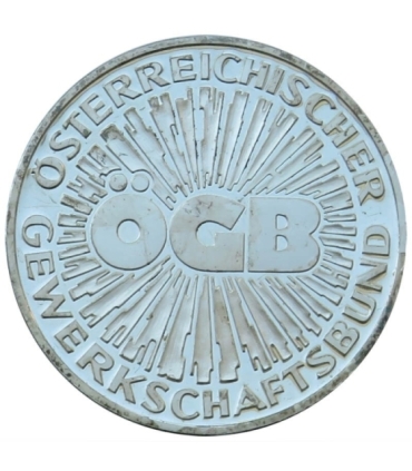 Medal Austria 50 lat ÖGB - Srebro 900