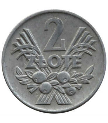 2 zł, Jagody, 1960, stan 2, PRL