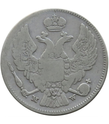 Królestwo Kongresowe, 30 kopiejek 2 złote, 1835, stan 4