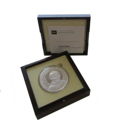 500 zł Kanonizacja Jana Pawła II 2014, Srebro Ag999, 1 kg