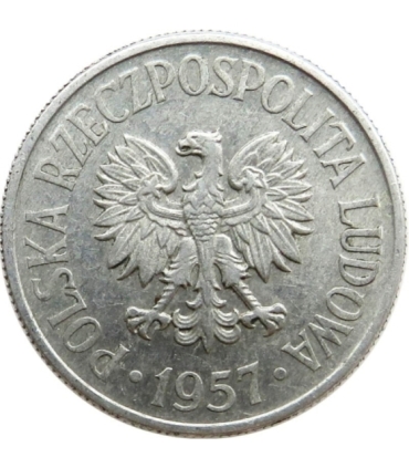 50 groszy 1957, stan 2
