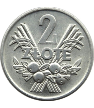 2 zł, Jagody, 1960, 1-, piękny połysk