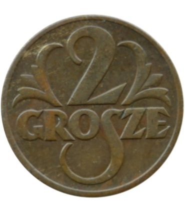 2 grosze 1938, stan 1-