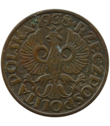 2 grosze 1938, stan 1-