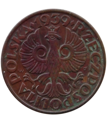 2 grosze 1939, stan 2-