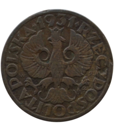 2 grosze 1931, stan 3