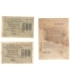 Rosja, banknoty 500 rubli 1919 i obligacja 10 rubli 1957, stany 3 i 4