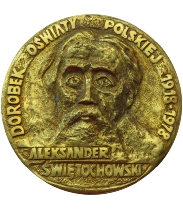 Ogromny medal Medal Aleksander Świętochowski
