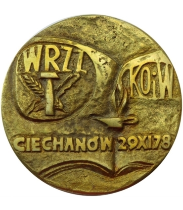 Ogromny medal Medal Aleksander Świętochowski