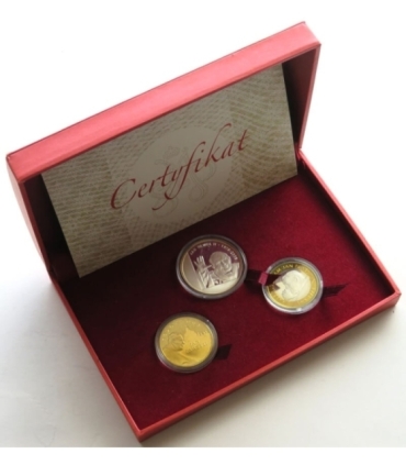 Jan Paweł II, Medal Srebro 925 + 2 zł 2005 + medal 1978