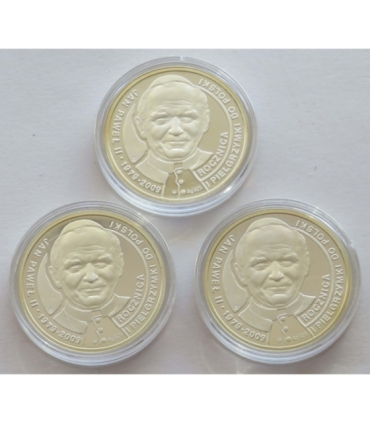 Pozytywka (grająca Barkę) z 3 srebrnymi numizmatami