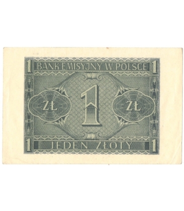 Banknot 1 złoty 1941, stan 1-, BC 3119846