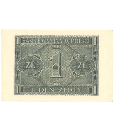 Banknot 1 złoty 1941, stan 1-, BD 3119846